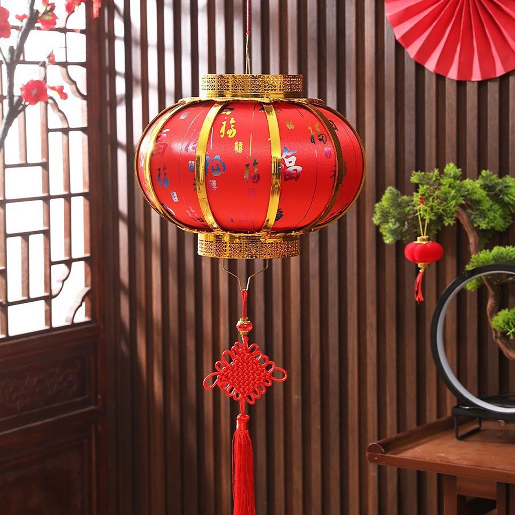 Chinese Music Lantern Blessing Musical Lantern for Decoration Traditional New Year Spring Festival