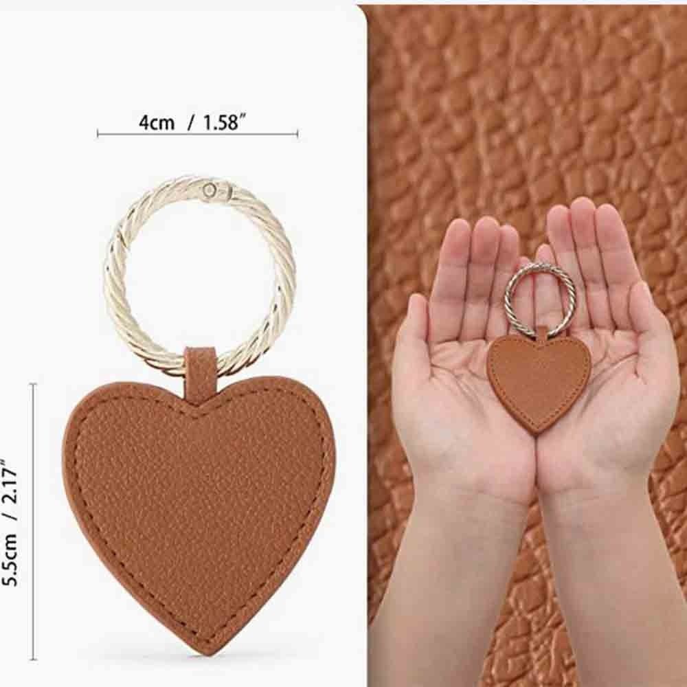 Heart Love Shape Hat Holder Anti-lost Pu Leather Magnetic Hat Clip Portable   Girl