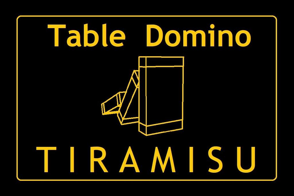 Stylish maple x walnut wooden domino set.