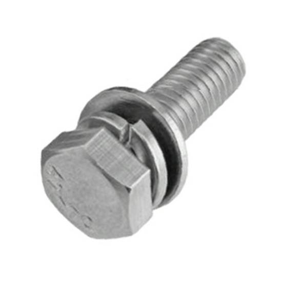 

Stainless Steel 304 External Hex Combination Flat Head Screw MM5-M10 M5*8
