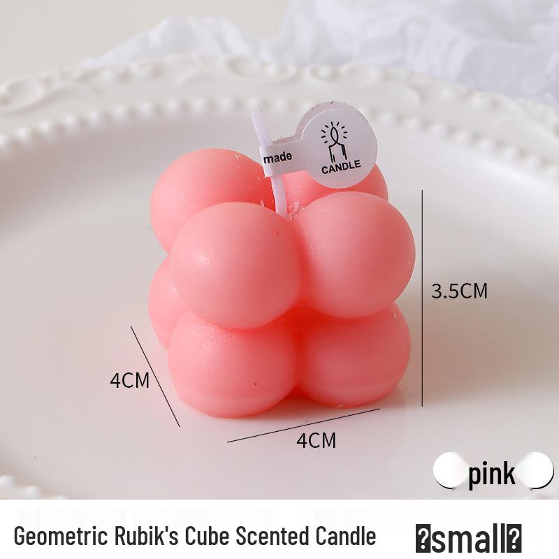 Shaping Magic Cube Aroma Candle: Elegant Home Decor & Unique Birthday Gift