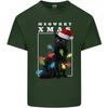 Meowy Christmas Tree Funny Cat Xmas Unisexs Light Cotton TShirt