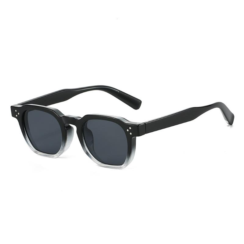 Fashion Vintage Rivet Round Sunglasses Women Men Luxury Leopard Sun Glasses Anti Blue Light Eyeglasses UV Protection Goggles