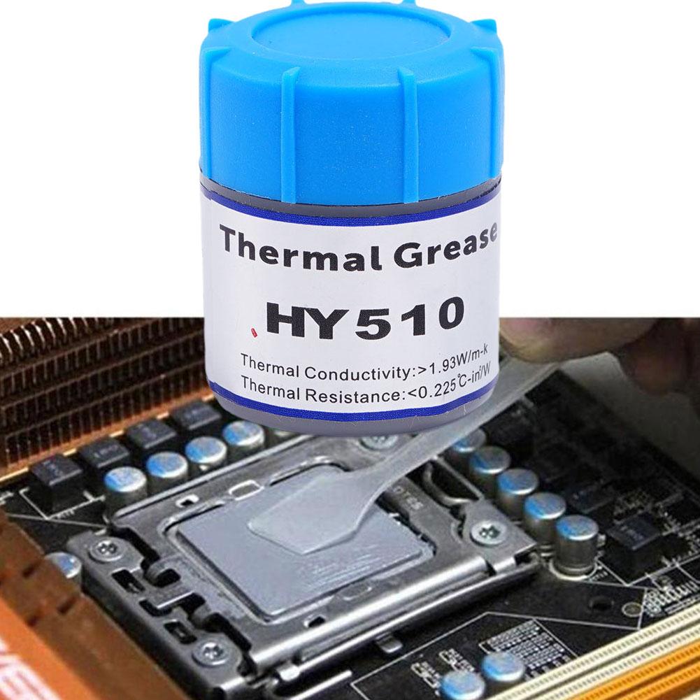 15g HY510 HY610 HY710 Silicone Thermal Paste Heat Transfer Grease Heat Sink CPU GPU Chipset Notebook PC Cooling Cream 1.93W/m-k