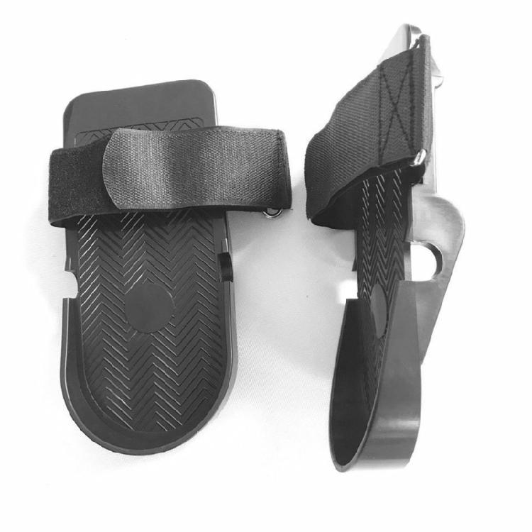 Rowing Machine Foot Pedals Fitness Equipment Flat Pedals Home Sports Black Pedals Rowing Machine Accessories Enduring