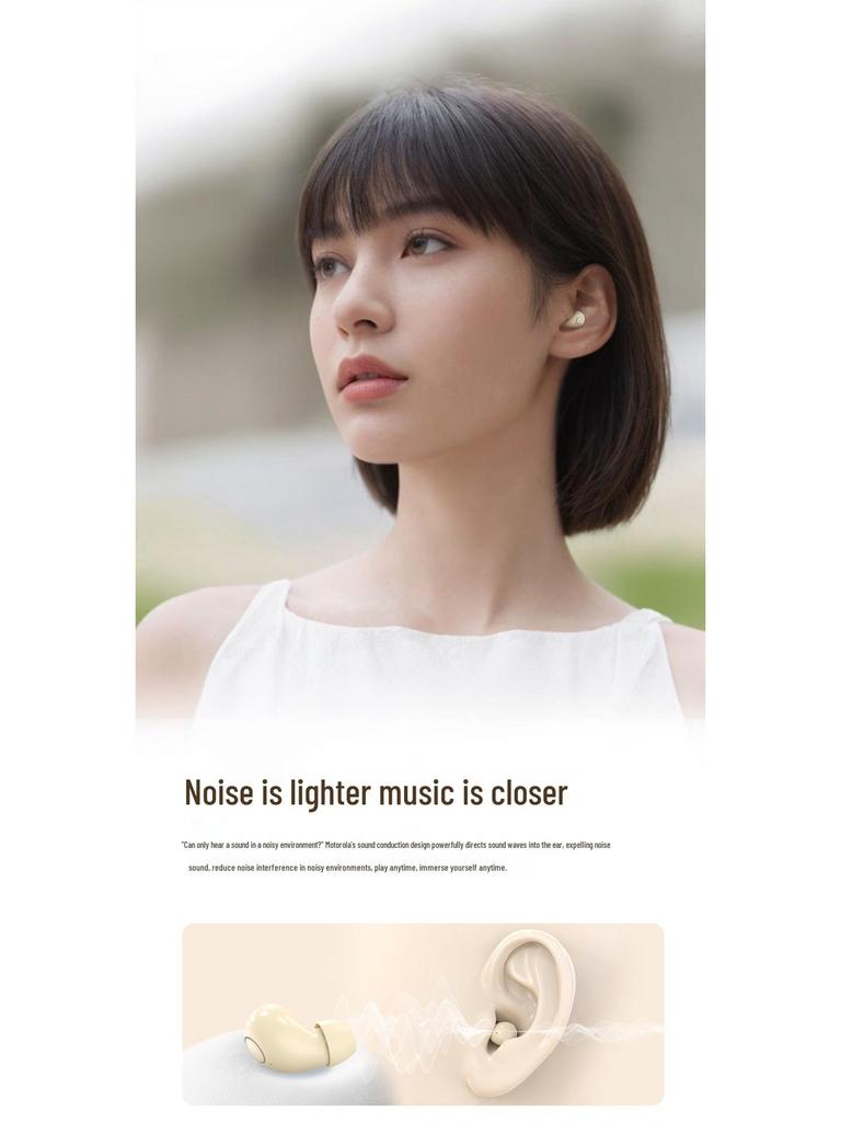 SK35 TK Two-in-One Wireless Bluetooth Earphones - Four-Ear High Sound Quality, Painless Mini In-ear Design