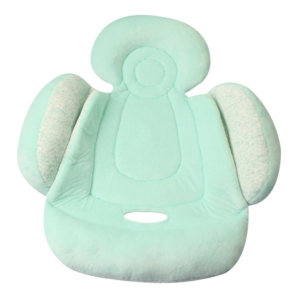 Baby Stroller Cushion, Soft Baby Stroller Liner Pram Head and Body Support Cushion Washable Baby Stroller Padding Head Support Pillow for Newborn