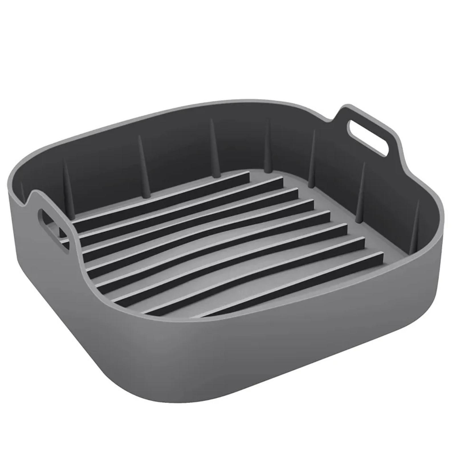 

Силиконовая форма для фритюрницы Квадратная форма для выпечки Микроволновая печь Выпечка Поддон для курицы Квадратный коврик для выпечки One Size