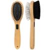 Dog Comb Double-sided Dogs Brush Bamboo Dog Grooming Brush Pet Hair Remover Massage Combs for Cat Hair Knot Cleaning Brushes