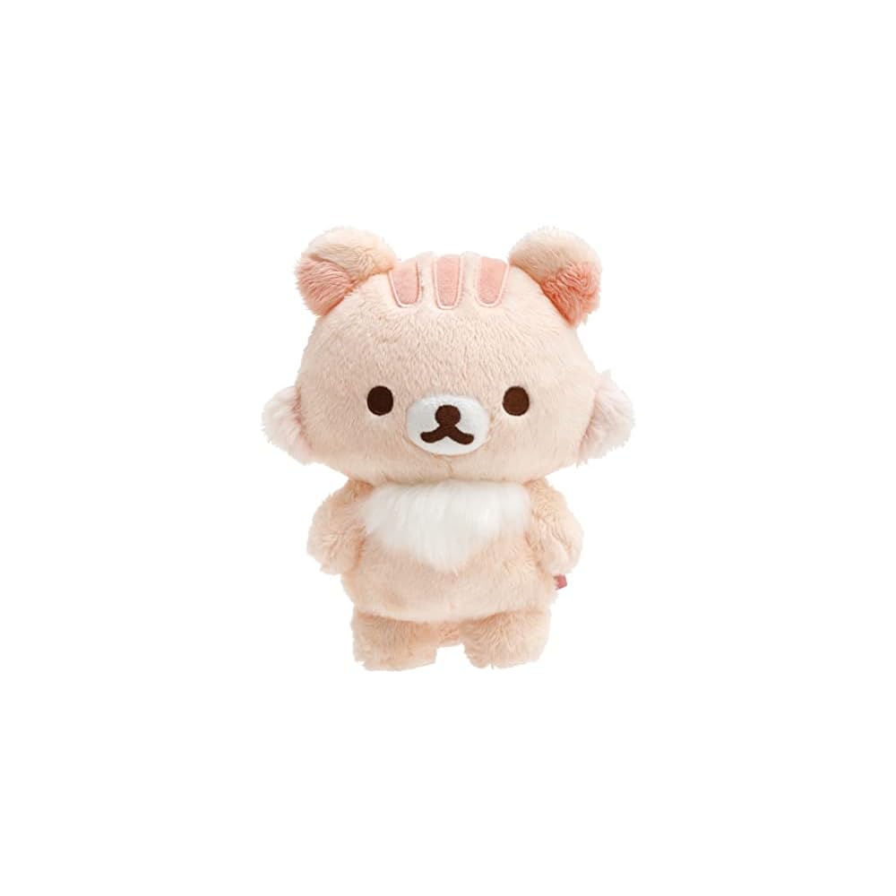 Rilakkuma Posing Plush Toy Sakura Color 25cm Soft Stuffed Animal