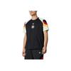 Adidas Originals Germany Euro Cup Comfort Jersey with Round Neck and Short Sleeves Men Tops Black IY7052