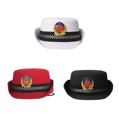 Stewardess Hat Uniform Hat Roleplay Party Hat Stage Performer Security Hat