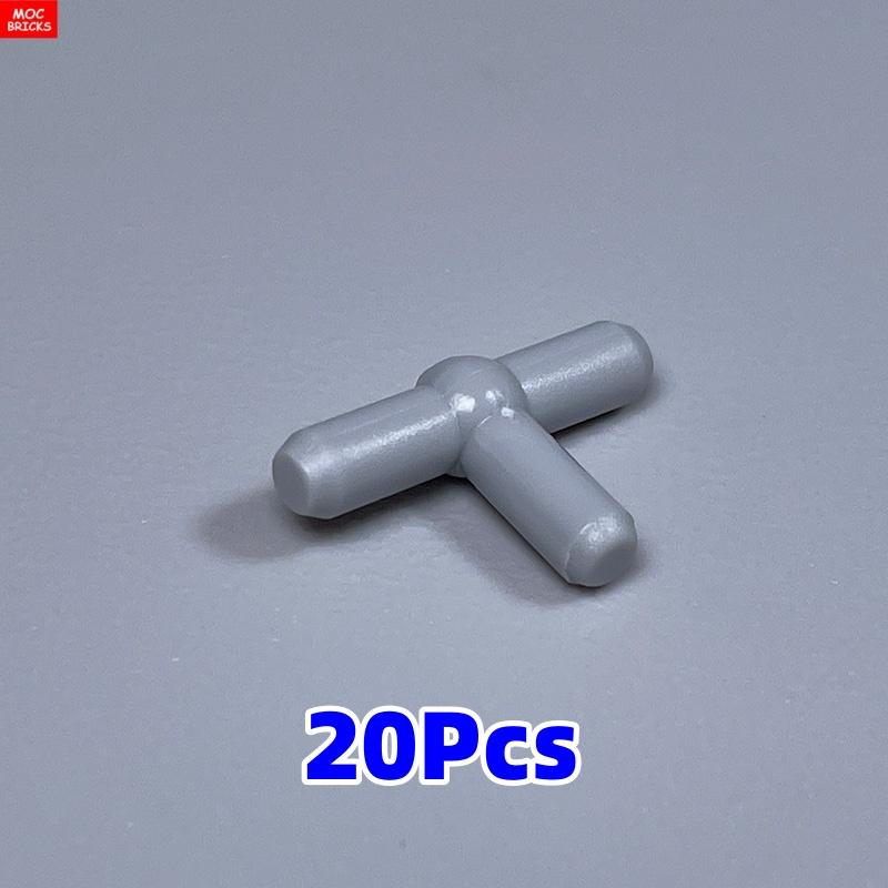 

20pcs MOC Bricks Particles 4697 T Bar Connect Component Space Station Scene Learning-Focused Constructing Blocks Figure Kids Presents
