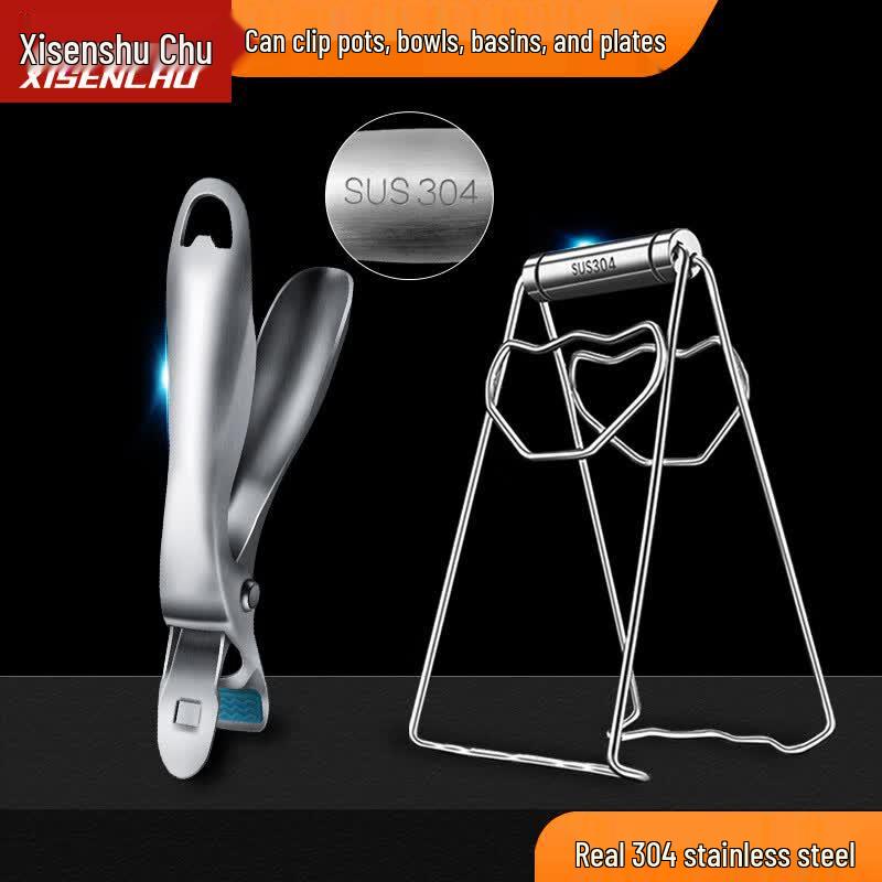 304 Stainless Steel Anti-Scald Bowl & Plate Lifter