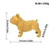 Modern Minimalist Resin Dog Figurine Home Decor Living Room Shelf Cabinet Entryway Gift