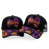 Custom Halloween Embroidered Baseball Cap Curved Brim Hat for Seasonal Retail Gifts