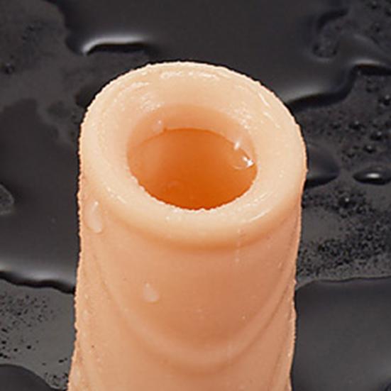 2 pezzi anello di ritardo del pene lunga durata morbido silicone universale dildo prepuzio per interni