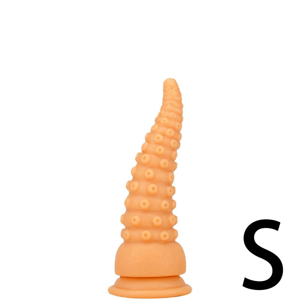 Extrem großer transparenter farbiger Oktopus-Tentakel Dildo: Alien Anal Plug für Männer und Frauen