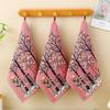 4pcs 4 Layer Cotton Gauze Forest Pattern Face Towel Quick Dry Kitchen Towel Tea Towel  Bathroom