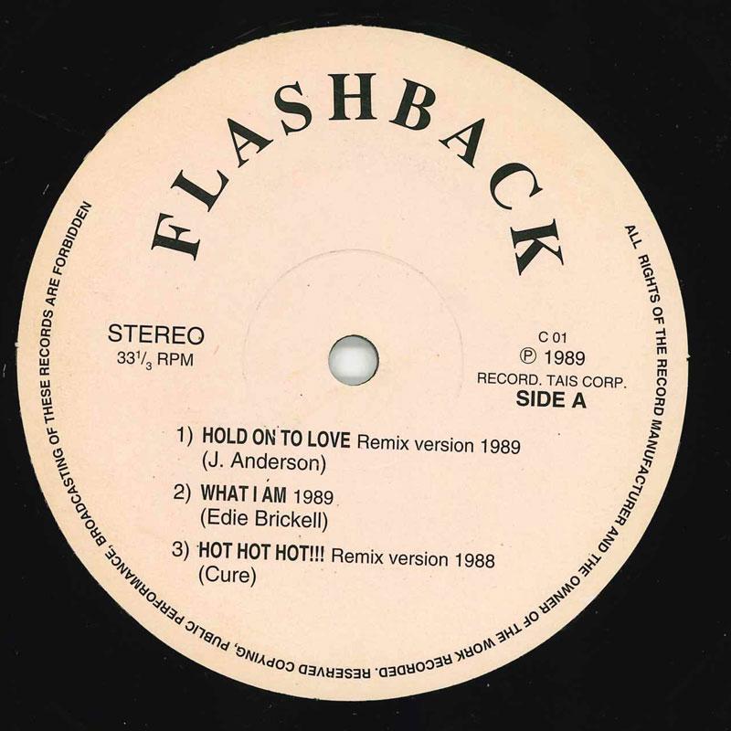 

12inch Record VARIOUS - Flashback C01 RECORDS TAIS CO 1989 Canada Rock Used