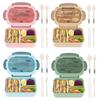 1200ML Bento Box Leakproof Lunch Containers Portable Food Storage Container  Students