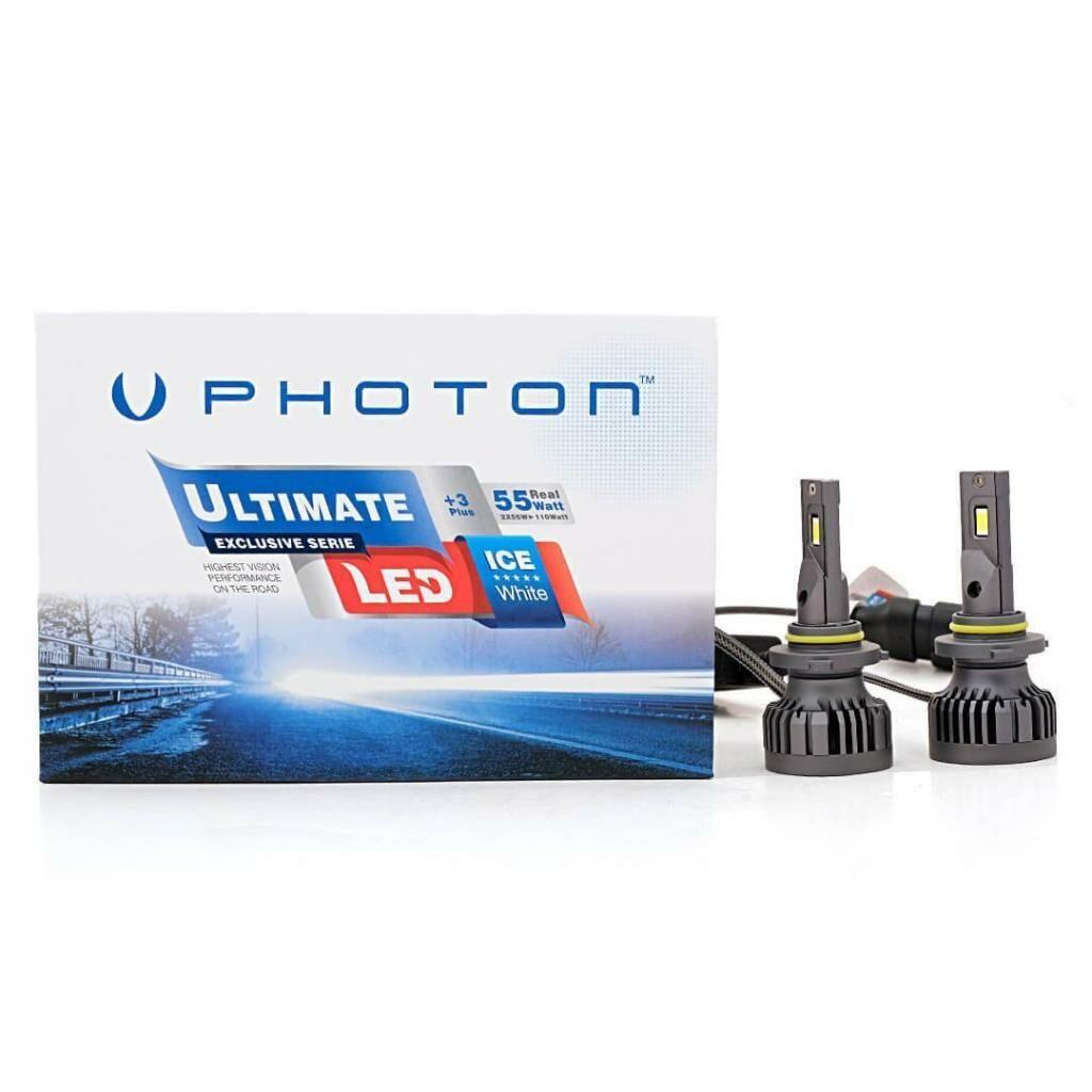 

Photon Ultimate HB3 9005 12-24V Led Headlight 9500 люмен 4 Plus белый