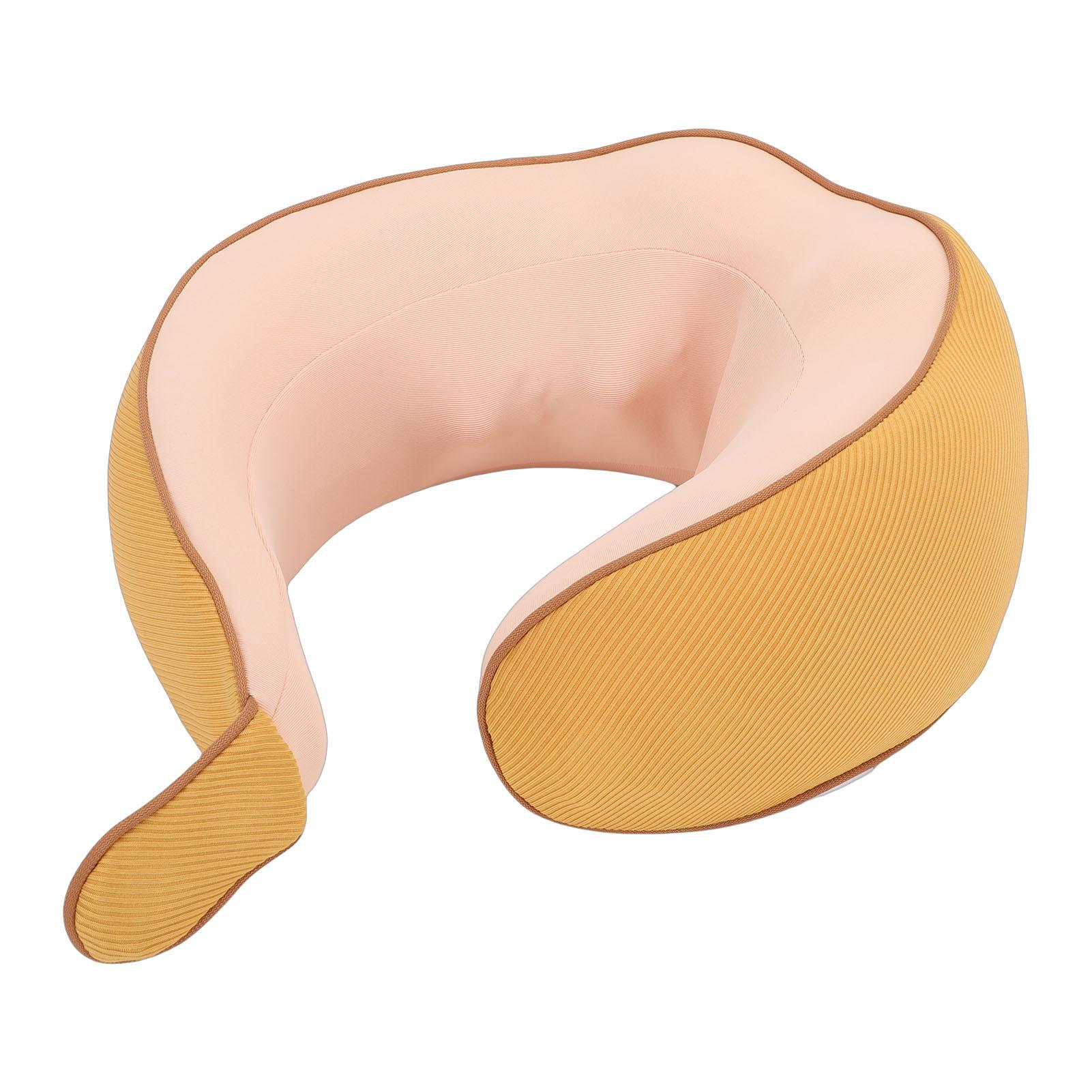 Travel Portable Neck Pillow U Shaped Comfortable   Electric Neck Massager with Heating for   Home