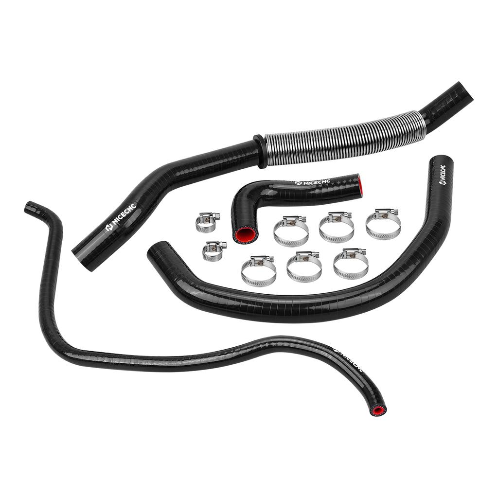 NICECNC ATV Motorcycle Cooling Hose Silicone Radiator For Yamaha Banshee 350 YFZ350 1987-2006 160℃ Heat OEM 2GU-12482-00-00