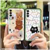 Shockproof Silicone Phone Case For Wiko T50 Dirt-resistant Back Cover Full Wrap Protective Soft Case TPU Cartoon Cute