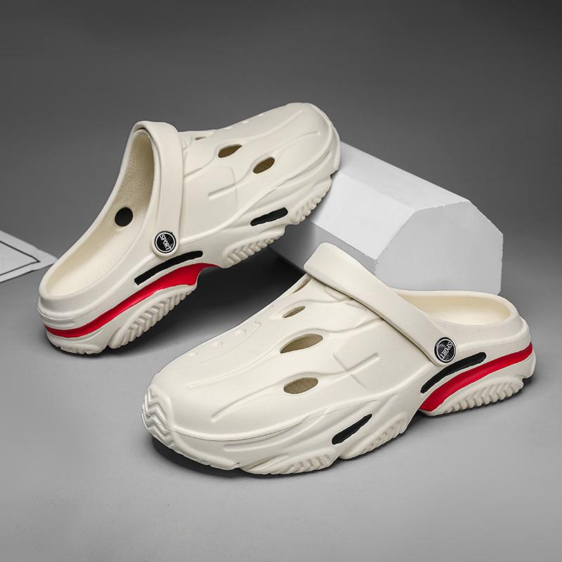 EVA Mens Summer Slipper Soft Comfort High-elastic Mens Sandal Slipper Trendy All-match Men Beach Shoe Water Proof Sandal for Men