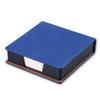 Sticky Note Box With Notepads Pu Leather Memo Pad Dispenser Desktop Supplies For Students Office Worker