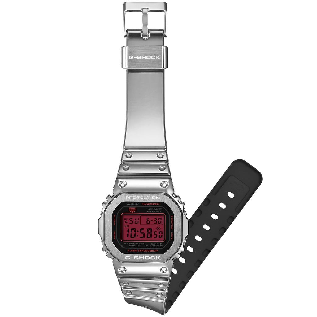 Casio G-Shock GM-5600YRA-8JF Men's Silver Watch - Authentic Japan Model, Durable, Shock Resistant, Stylish Design