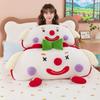 Cartoon Clown Pillow Soft Bed Pillow Kids Bedtime Cushion For Childrens Room Decor