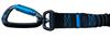Leash with Shock Absorber BLACK Adjustable with Handle 400kg Shortened Hip Belt