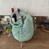 New summer large-capacity knitted bag casual shoulder women's bag seaside vacation beach bag versatile tote bag