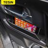 TESIN ABS Car Door Armrest Grab Handle Storage Box Organizer Tray Stowing Tidying Interior Accessories for Toyota 4Runner
