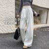 Sweatpants Women's Spring and Autumn New Drape Loose Lazy Style Casual Small Velvet Wide-leg Sweatpants