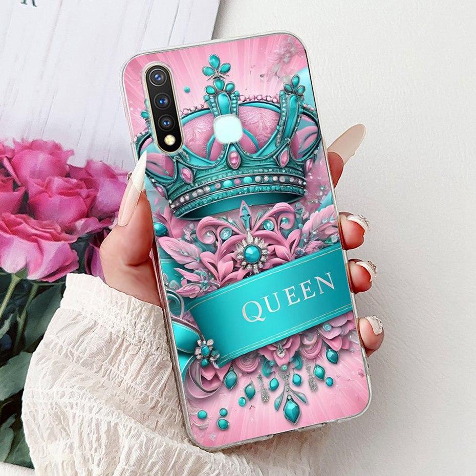 New Design Phone Case For Vivo 1915 Y19 Y5s Clear TPU Slim Back Cover For Vivo Y19 Y5s 1915 Soft Silicone Cases