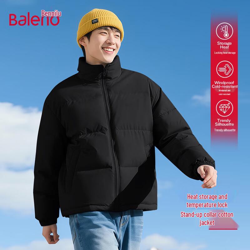

Baleno Men s Stand Collar Padded Jacket 4XL
