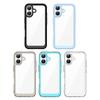 For iPhone 17 Case iPhone 17 Cover TPU Border Acrylic Backplane Bumper Protective Phone Cases For iPhone 17 Pro Max Air Funda