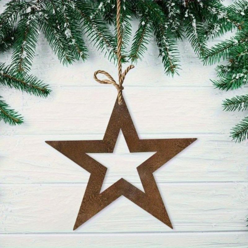 Star Holiday Metal Decor Ornament