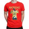 Funny Sam Kerr Australia Soccer T-Shirts for Men Crewneck 100% Cotton T Shirts Matildas Short Sleeve Tees Plus Size Clothing