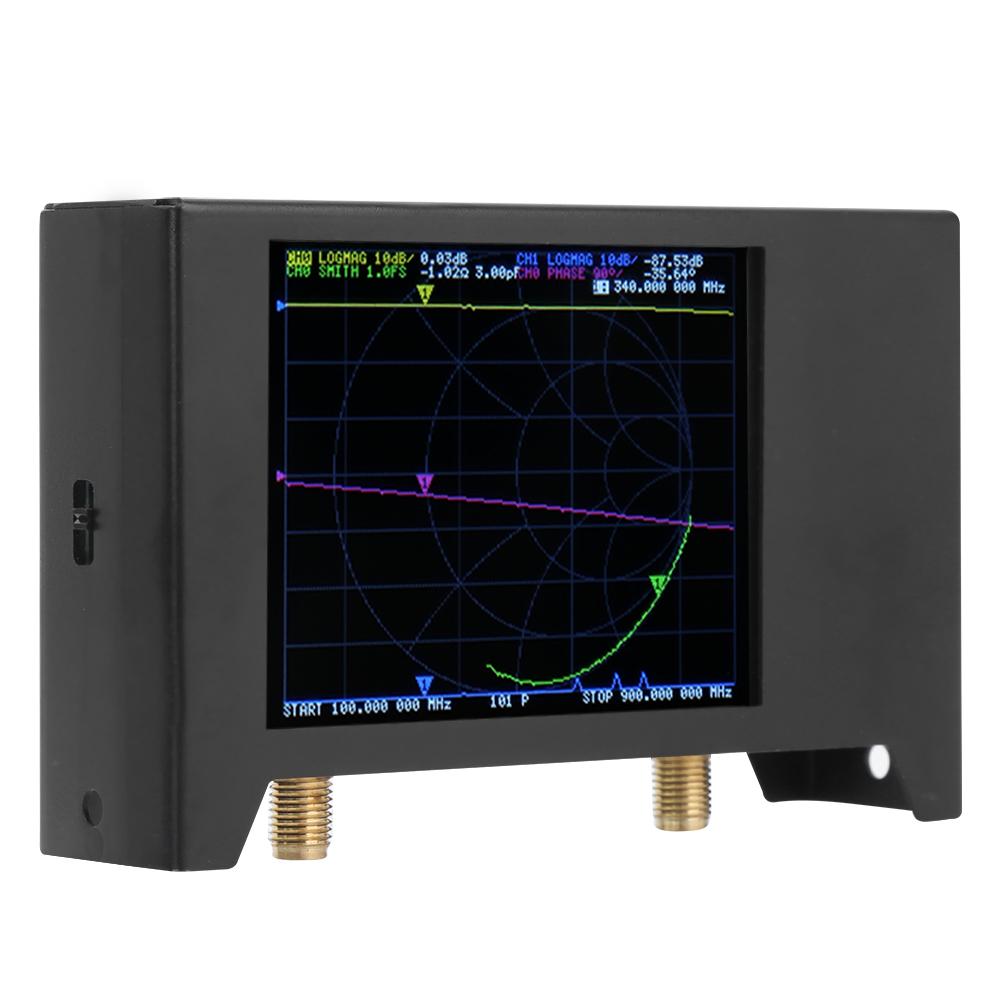 50KHz?3GHZ Antenna Analyzer 2.8in Screen with Shell Network Analysising Tool SAA2 NanoVNA V2