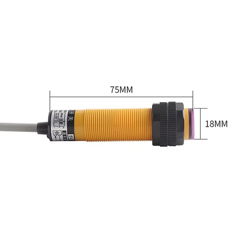 1Pcs Adjustable Sensitivity Diffuse Reflection Photoelectric Switch