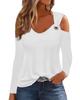 Women Casual Summer Floral Print Long Sleeve U Neck Blouse Fashion Shirts