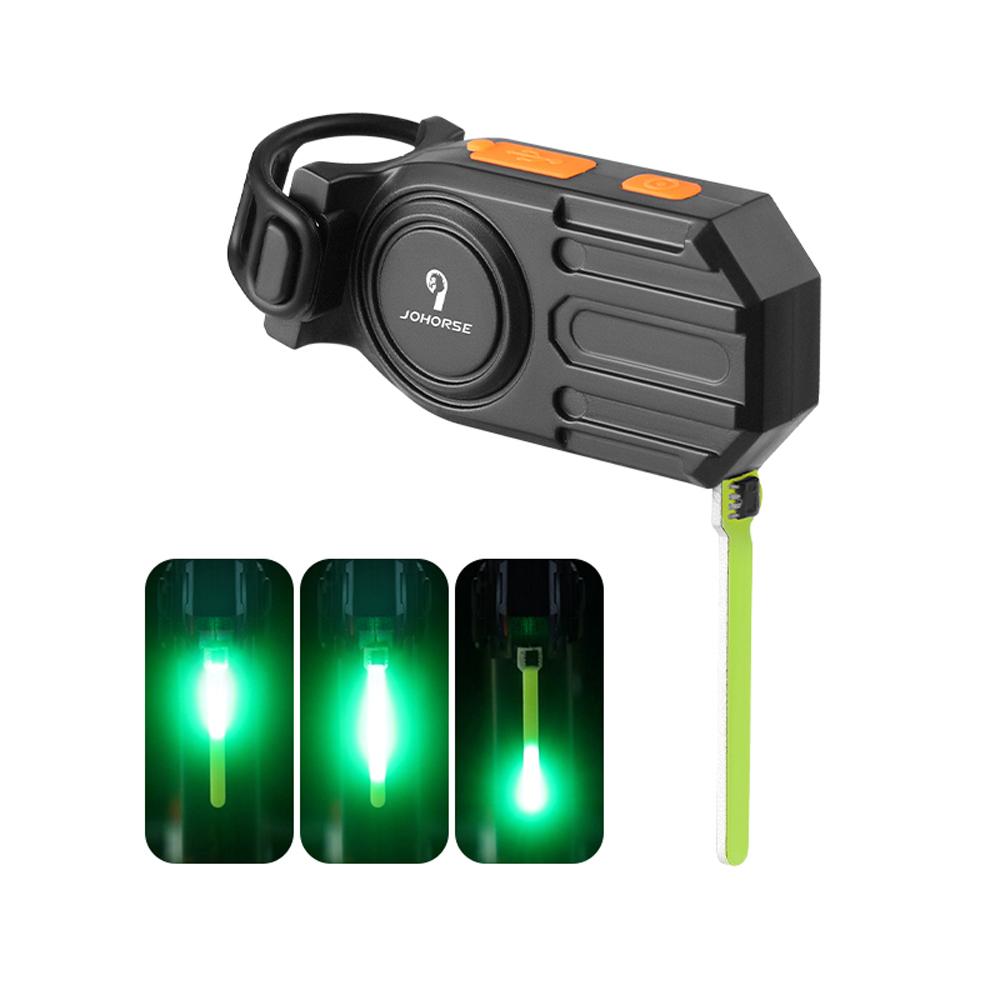 JOHORSE Bike Taillight USB Rechargeable Rear Light Cycle Warning Light Support Multiple Lighting