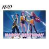 Easy Party Decor K-POP Witch Squad Birthday Kit Themed Banner Balloons And Demon Movie Hunters Signsfor Music Dance Theme Celebration Fan Meetings