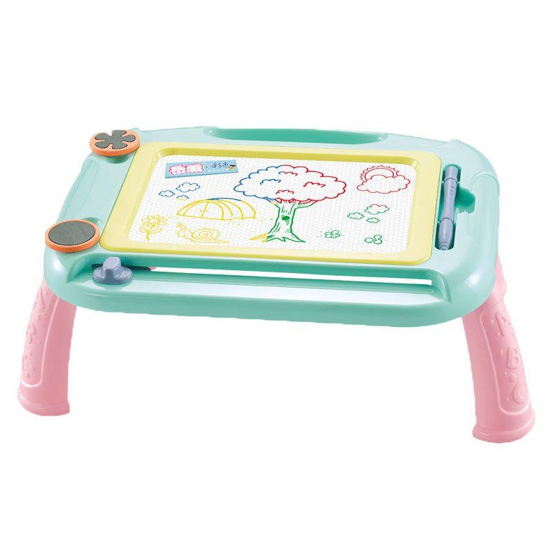 

Large Kids Magnetic Drawing Board Colorful Erasable Pad Creative Toddler Art Gift синій