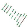 RC Steering Link Rods, Metal RC Car Link Rods, Upgrade Spare Parts with Screws for FY-01/02/03/04/05/07