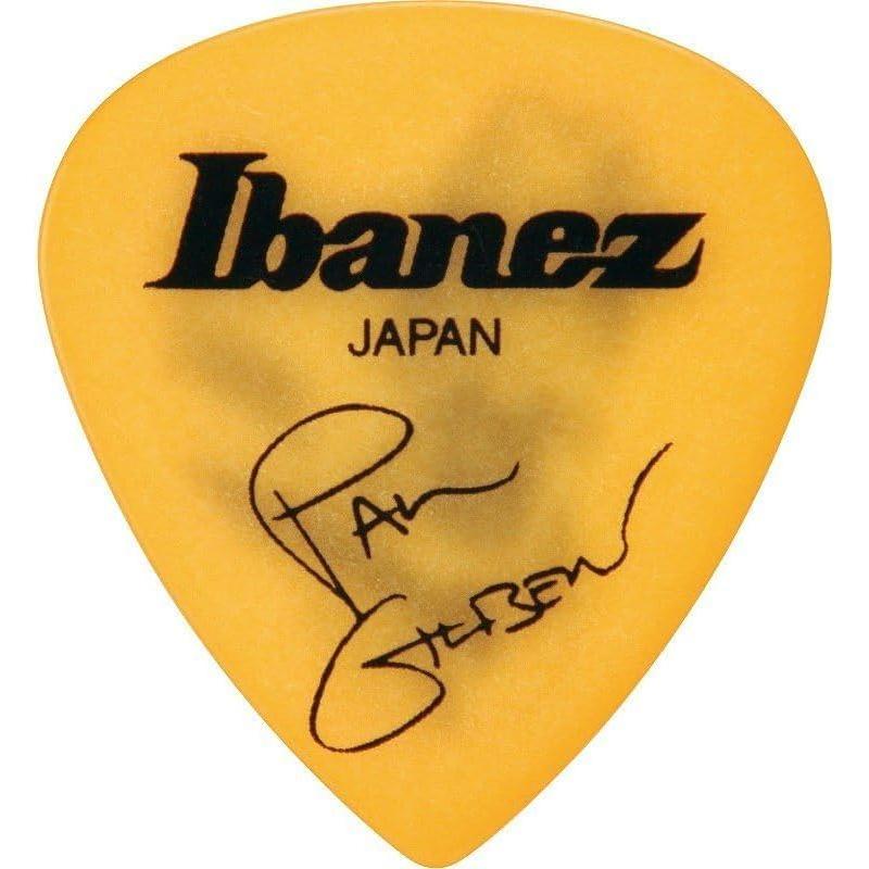 Ibanez Paul Gilbert Picks 1000PG-YE Yellow 10-Pack Guitar Picks for Rock Musicians